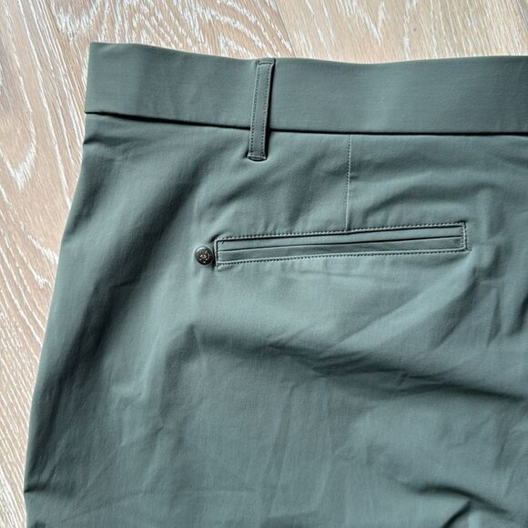 Greyson Men's Montauk Sport Tailored Performance Trouser 40x32 Teal Grey - Picture 8 of 14